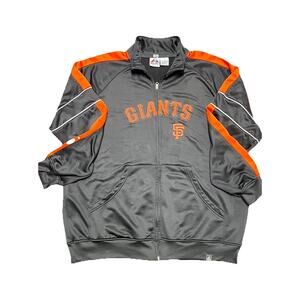San Francisco Giants Full Zip up Jacket size 3XL Majestic Handpicked! Rare Size